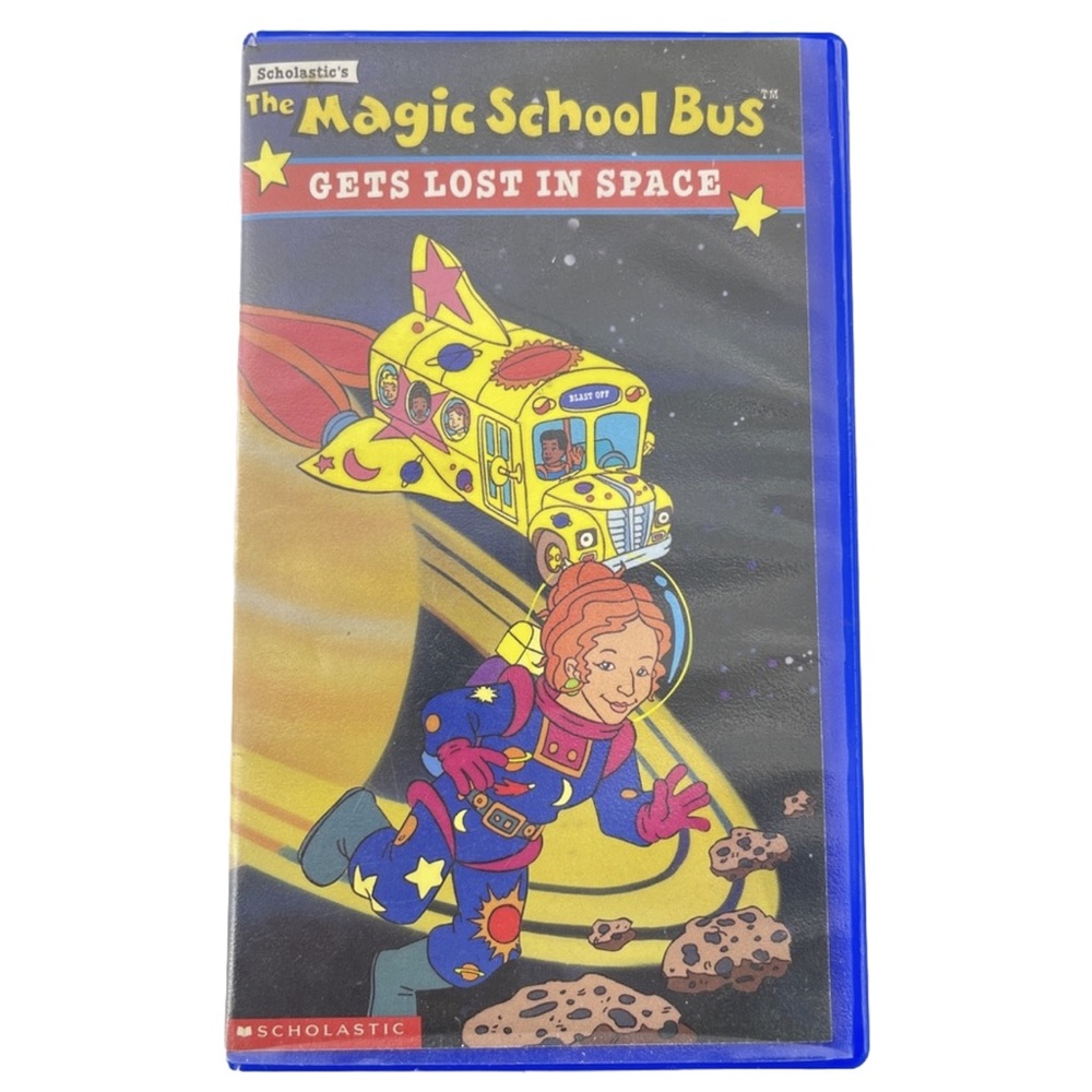 Magic School Bus Gets Lost in Space VHS
